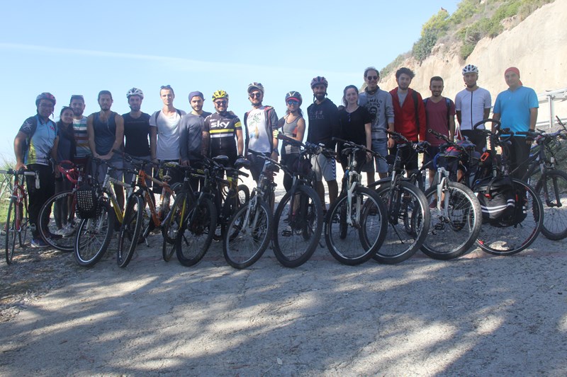 Doğa Sporları Kulübünden Üniversitemiz Rektörü Prof.Dr.Ahmet PINARBAŞI’na  ziyaret ve  Bisiklet etkinliğinden kareler…