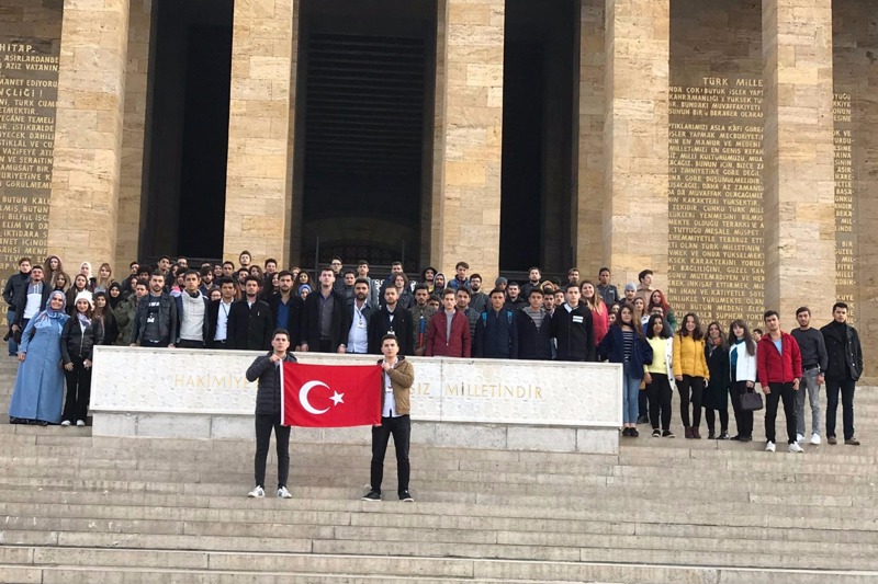 Öğrenci Konseyinden ANITKABİR Ziyareti...